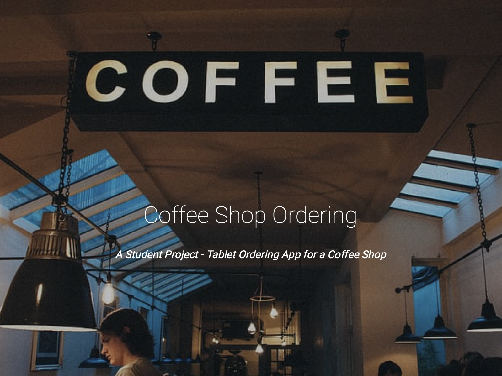 coffee app header image